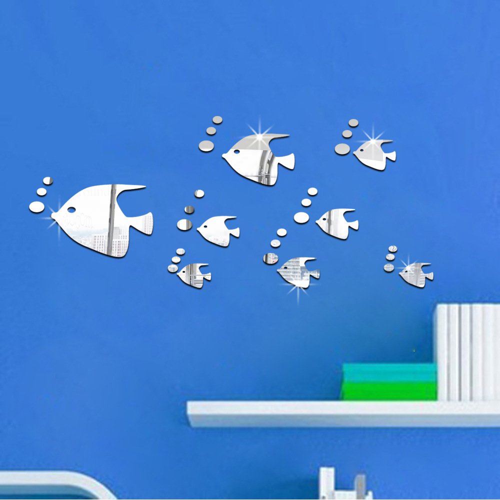 Poisson type A argent en acier inoxydable pour pêche sportive