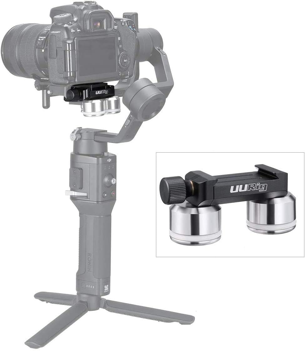 UURig R025 Counterweight to Quickly Balance Gimbal Stabilizer with Camera Lens, Arca-Swiss & Universal for DJI Ronin S/Ronin-SC