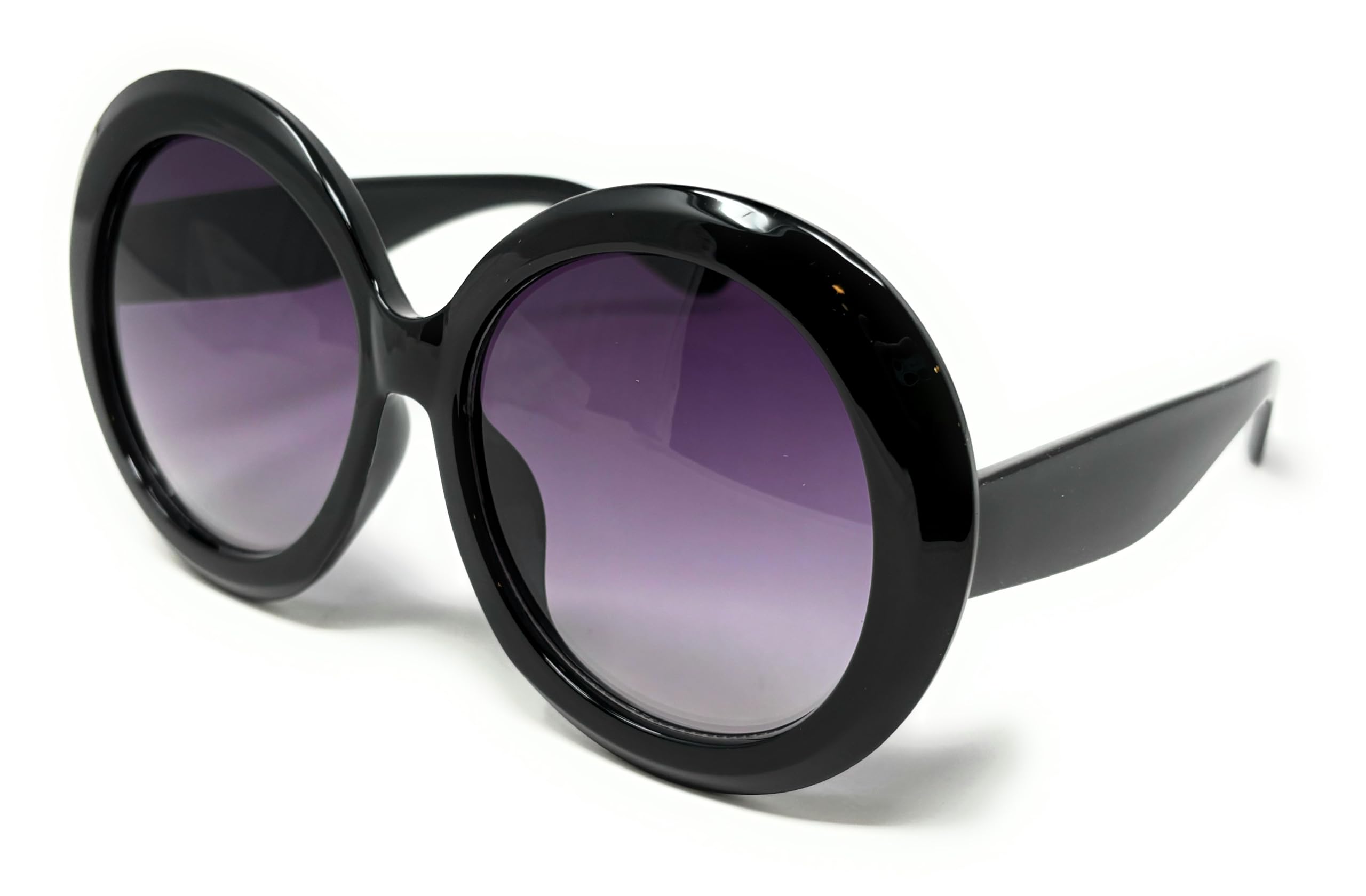 My Shades - Women's Oversize XL Circle Round Thick Frame Sunglasses-image-49