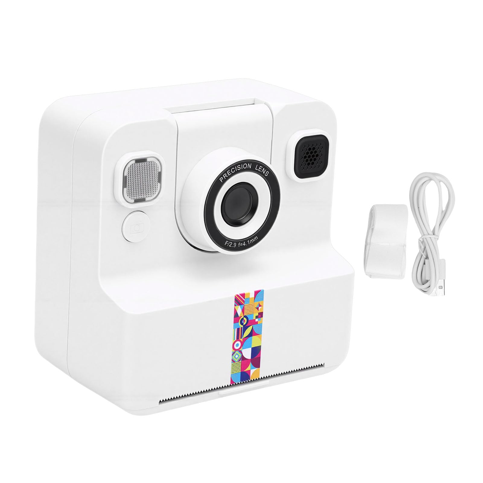 Yosoo Health Gear Instant Print Camera, 5 Color Photo Printing with 16x Digital Zoom 2.4 Inch Screen 1080P Video, for People Ages 3-12 Birthday-picture-22