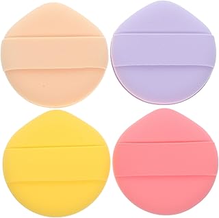 4pcs Dual-Sided Makeup Sponges Wide Ribbon Th...