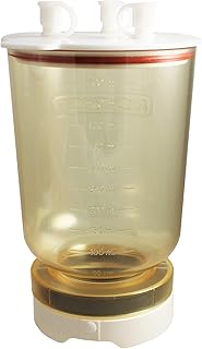 Rocker Scientific MF5A Laboratory Magnetic Filter Funnel (Short Stem) with Lid Kit, PES, 500mL, 47mm