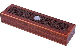 Elegant and Versatile Thin Wooden Box for Jewelry, Accessories, and Personal Treasures