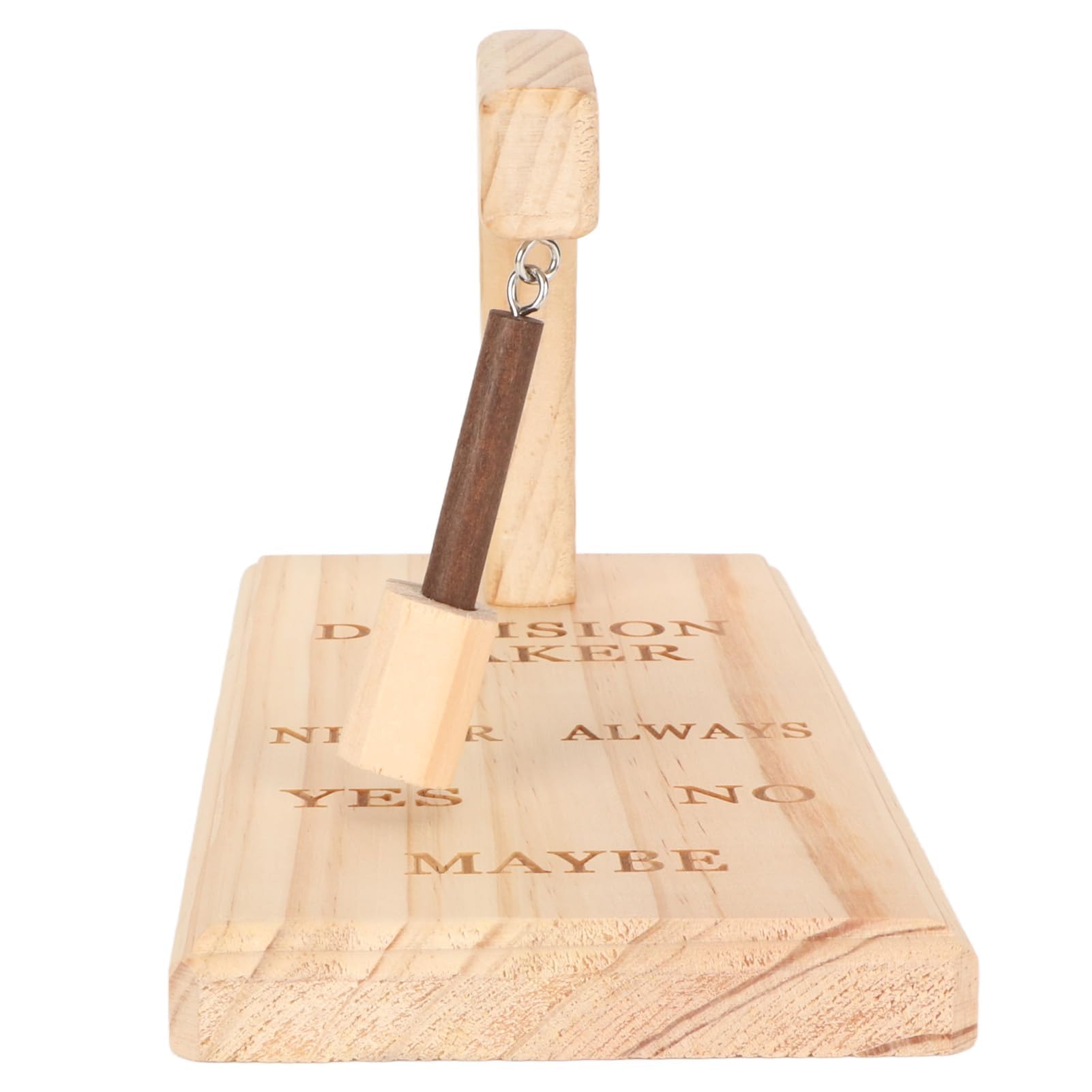 Decision Maker Magnetico in Legno Innovativo Selettore Oscillante Risposta Rapida Sì No Forse per L'arredamento 'home Office