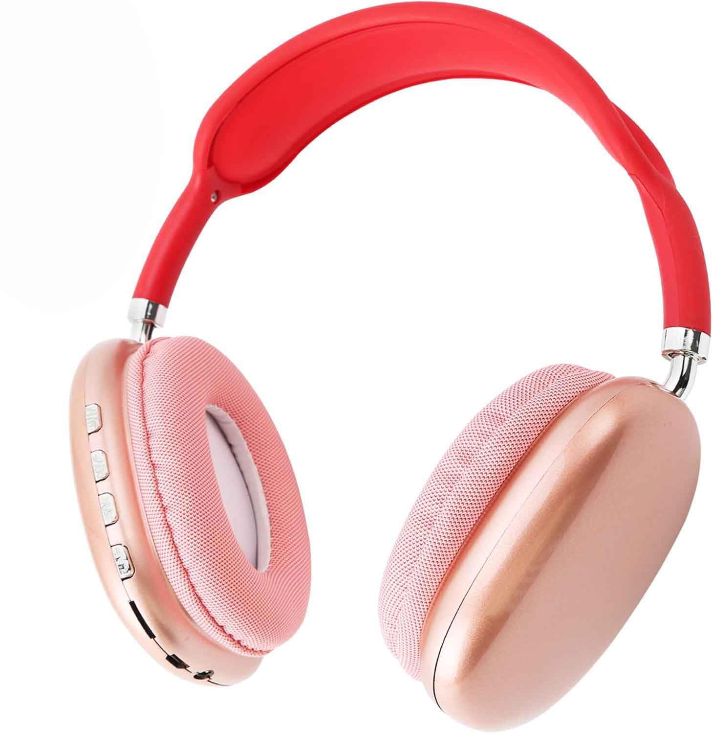 P9 Wireless Headphones, White (red) (B0DDXN8B24) Amazon Price History, Amazon Price Tracker