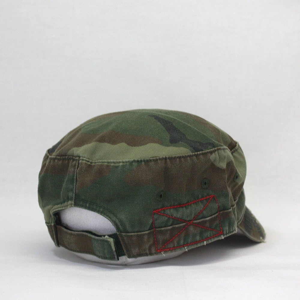 The Vintage Year Camouflage Army Outdoor Hunting Unstructured Adjustable Cadet Army Baseball Cap - Image 4