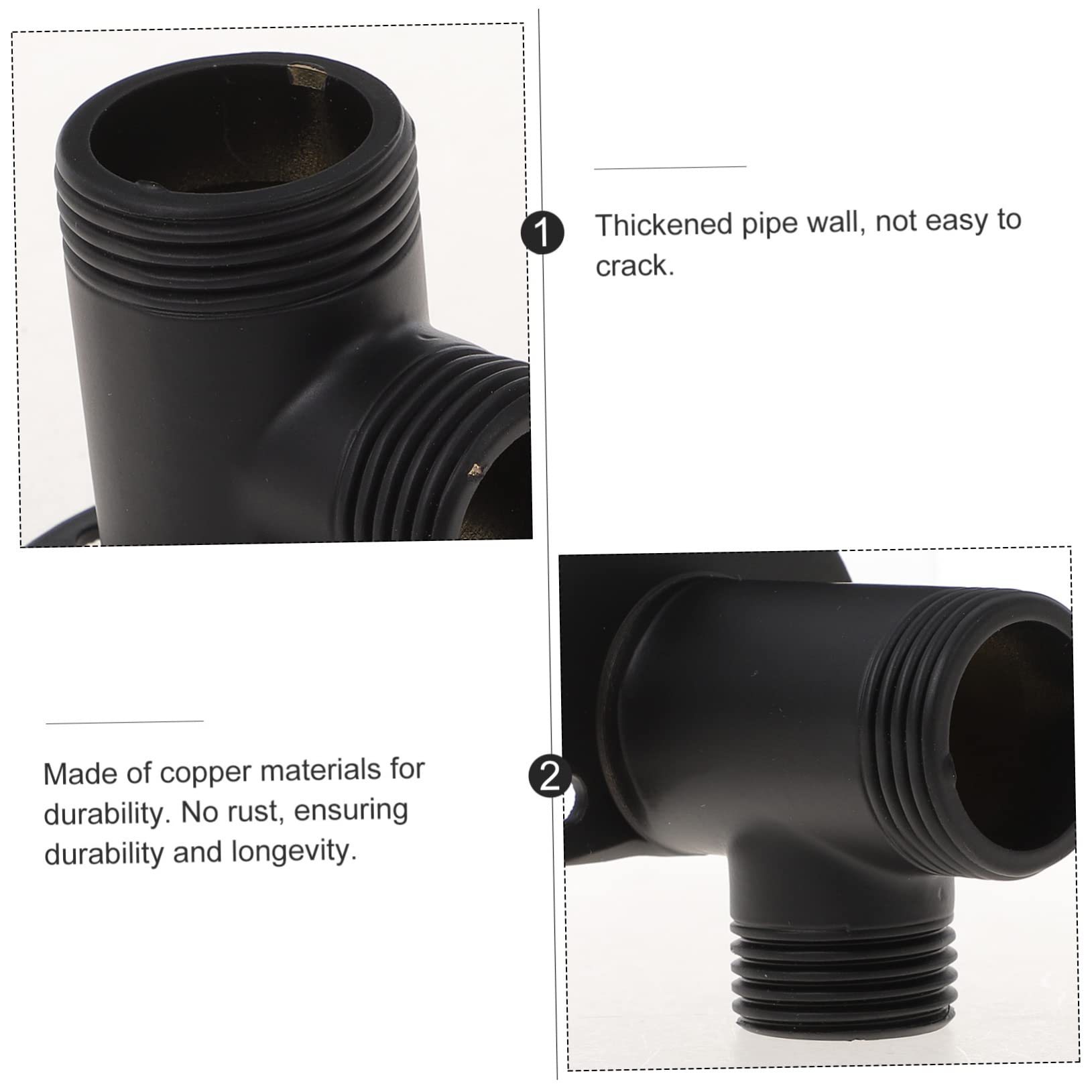 Uonlytech adaptador grifo ducha pared conector manguera montaje superficie superficie kit instalación ducha expuesta soporte fijación sin excavación