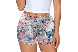 Spider-Man Web Fluid Technology Enhances Women's Workout Shorts