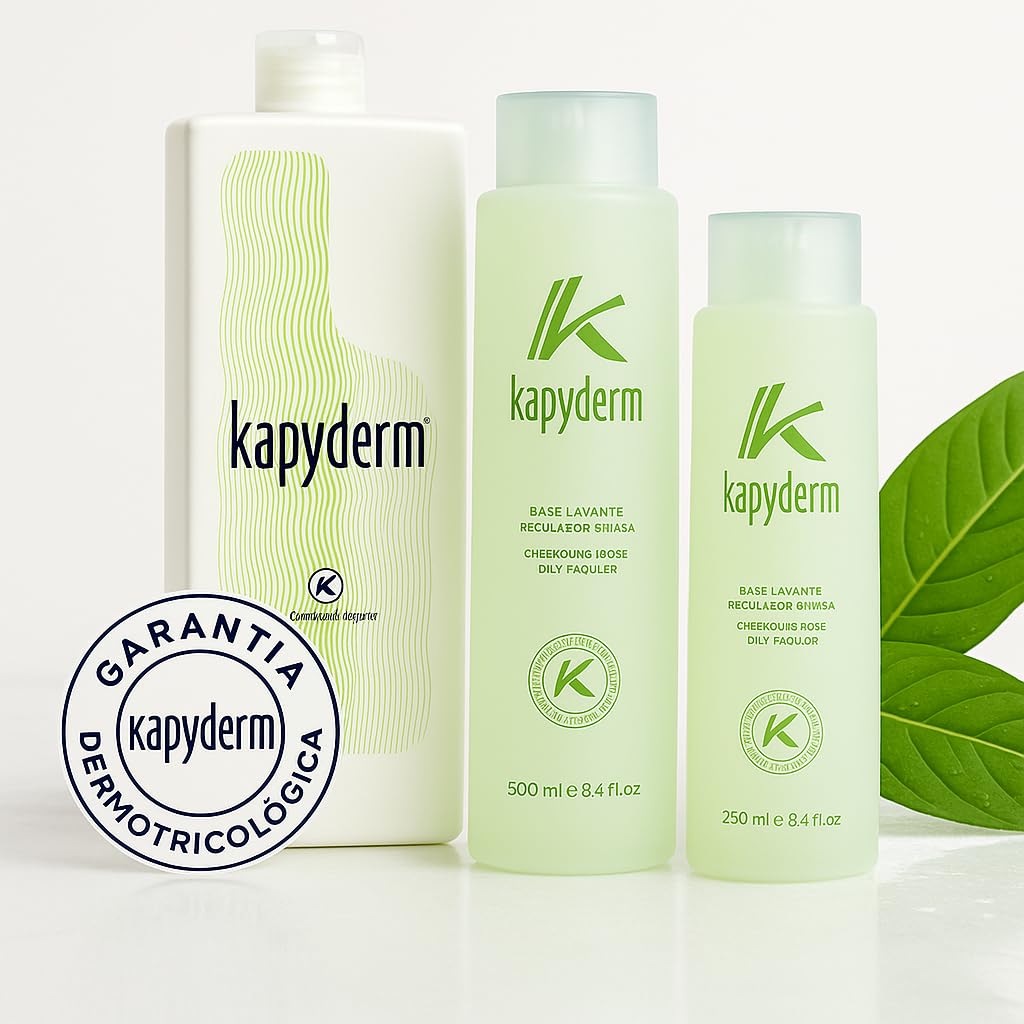 Szampon przeciwtłuszczowy | 500 ml, neutralne pH, bez parabenów, ekstrakty roślinne | Reguluje sebum, łagodzi swędzenie, do tłustej skóry głowy