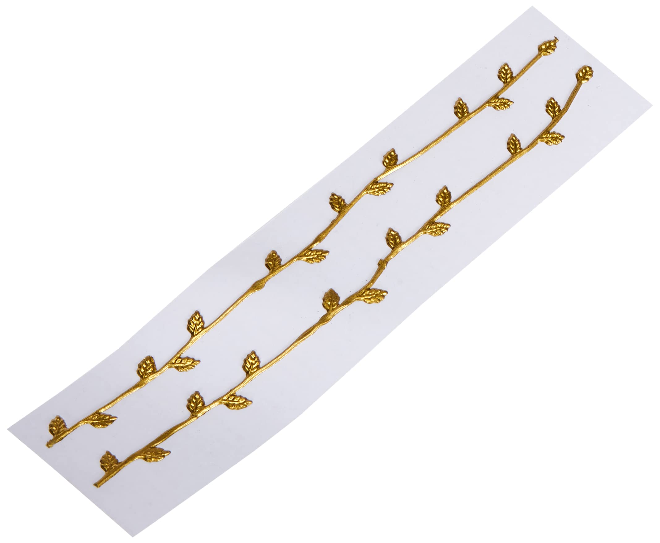 Rayher 3120906 wax motief kruis, goud, 4 cm, zakje 1 stuk, kruis van was, was om kaarsen te versieren, versierwas, wasmotief voor communiekaarsen, bruiloftskaarsen
