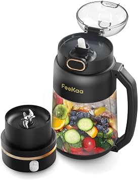 Juice Extractors, 33 Oz BPA-Free Juice Extractors for Shakes & Smoothies with Travel Lid, Straw & Strap for Gym, Travel, and Sports