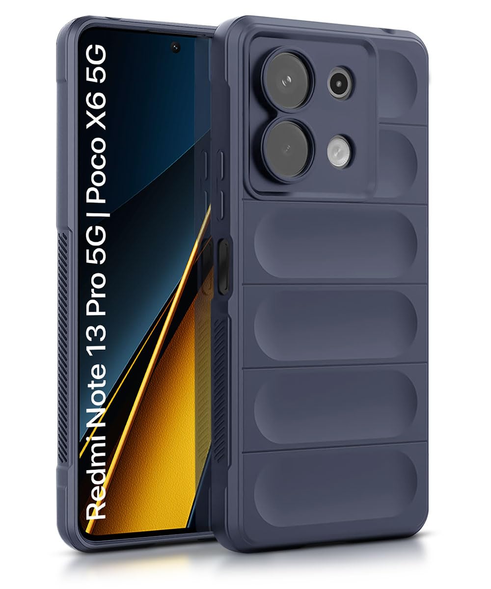 WOW IMAGINE Ultimate Silicon Back Cover Case for Xiaomi Mi Redmi Note 13 Pro 5G | Poco X6 5G | Drop Protection Shockproof Bumper | Anti-Slip Grip | Scratch Proof Micro-Fibre Cloth Inside (Deep Blue) (B0CTQXGR9H) Amazon Price History, Amazon Price Tracker
