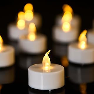 LED Teelichter 50 Stück Flammenloses batterie