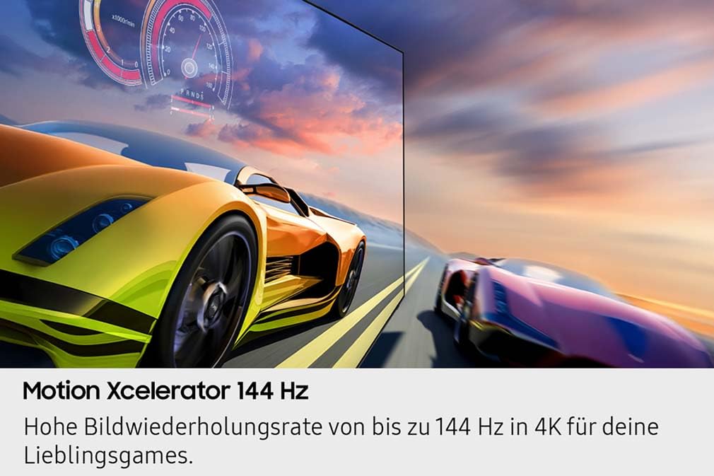 Samsung Neo QLED 4K QN70F 55 Zoll (138 cm) Mini LED Fernseher, Optimiert für Fussball, NQ4 AI Gen2 Prozessor, Quantum Matrix Technology Slim, Motion Xcelerator, Samsung Vision AI Smart TV