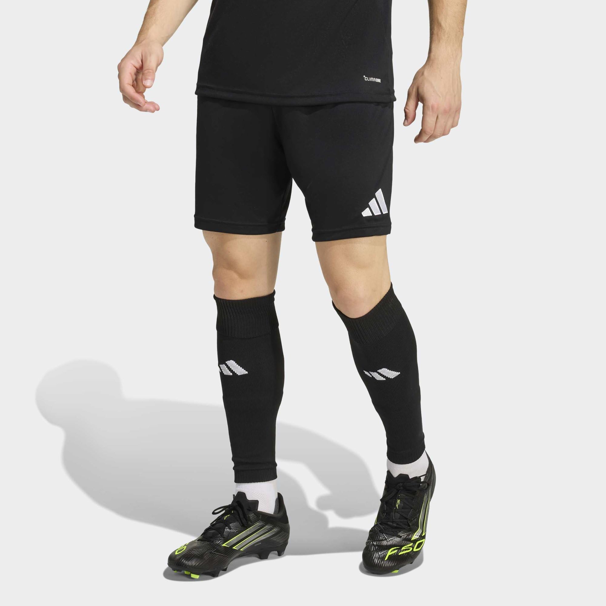 adidas Herren Entrada26 Shorts, Black/White, M Extra Tall