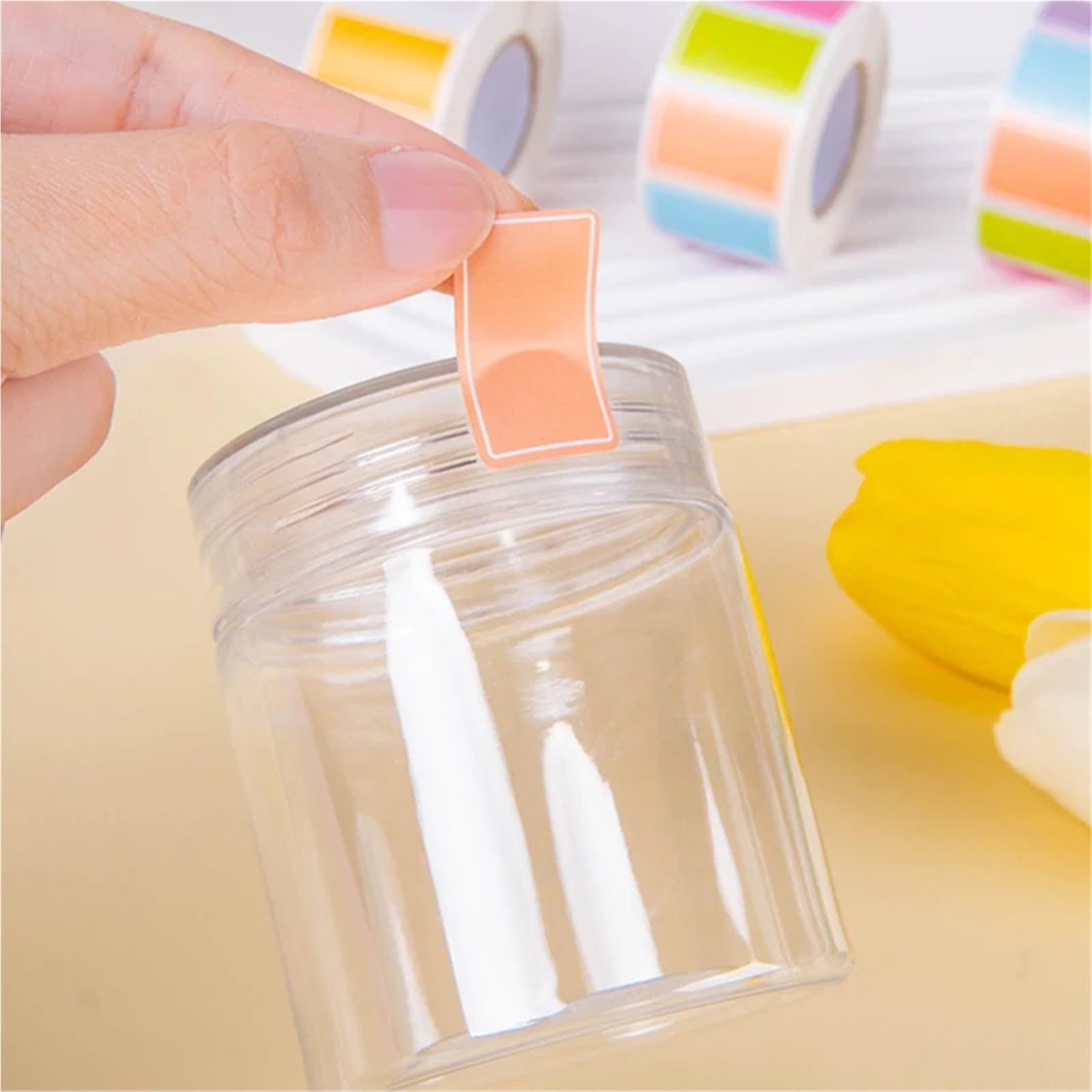 Lot de 10 rouleaux d'étiquettes autocollantes en papier artistique, inscriptibles, autocollants décoratifs pour notes, agendas, planificateurs, matériaux de bricolage imperméables (800 pièces SP