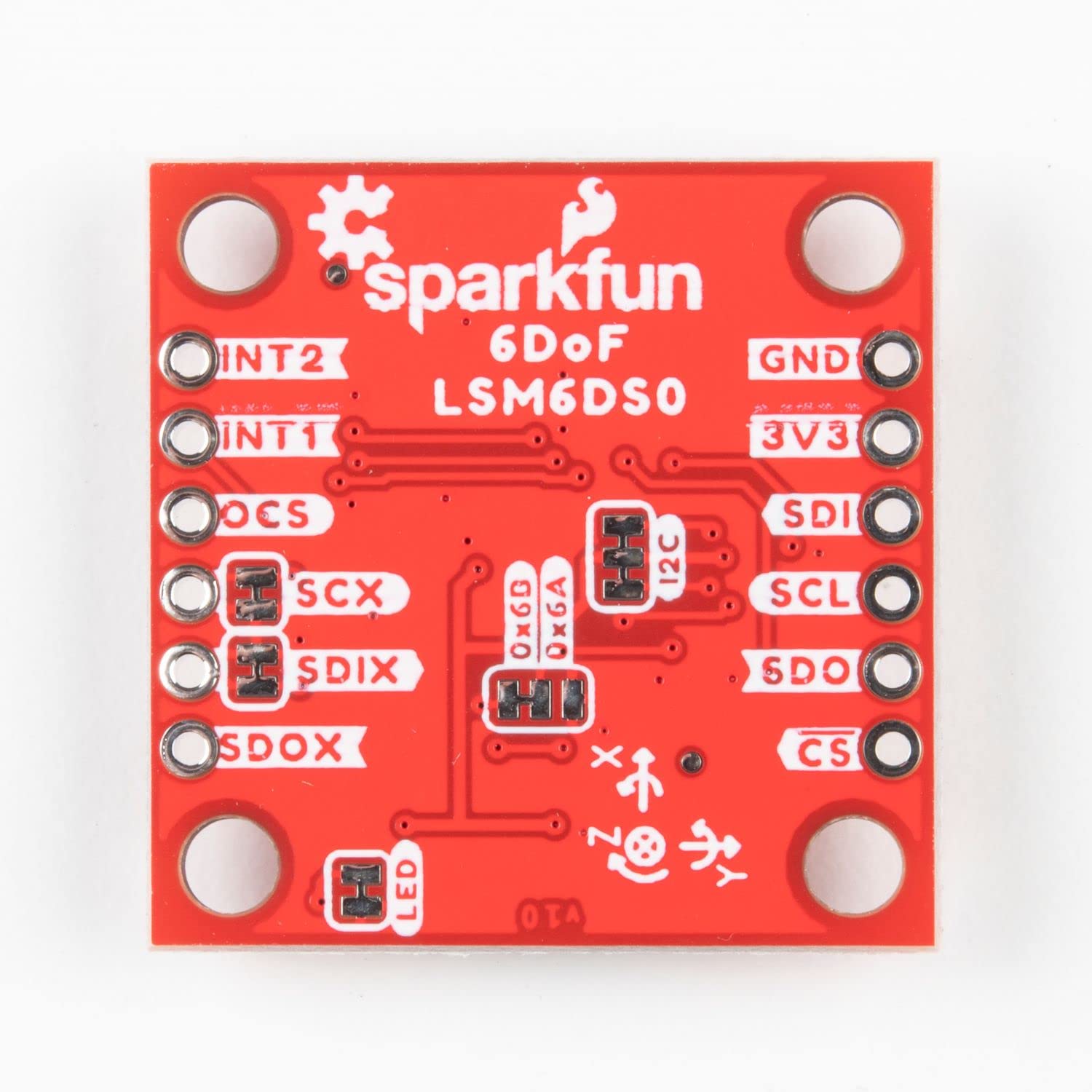 SparkFun 6 Grad der Freiheit Breakout – LSM6DSO (Qwiic).