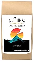 Vista 1 de Good Times Coffee Co. Granos de café verdes sin tostar, Tarrazu costarricense (1 libra)