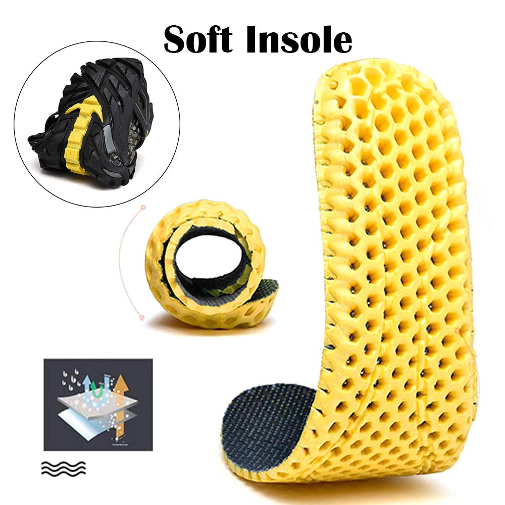 VTASQ Scarpe da Trekking Arrampicata Uomo Sandali Sportivi Estivi Mesh Pescatore All'aperto Acqua Sandali da Mare Escursionismo Traspiranti e Leggero Asciugatura Rapida