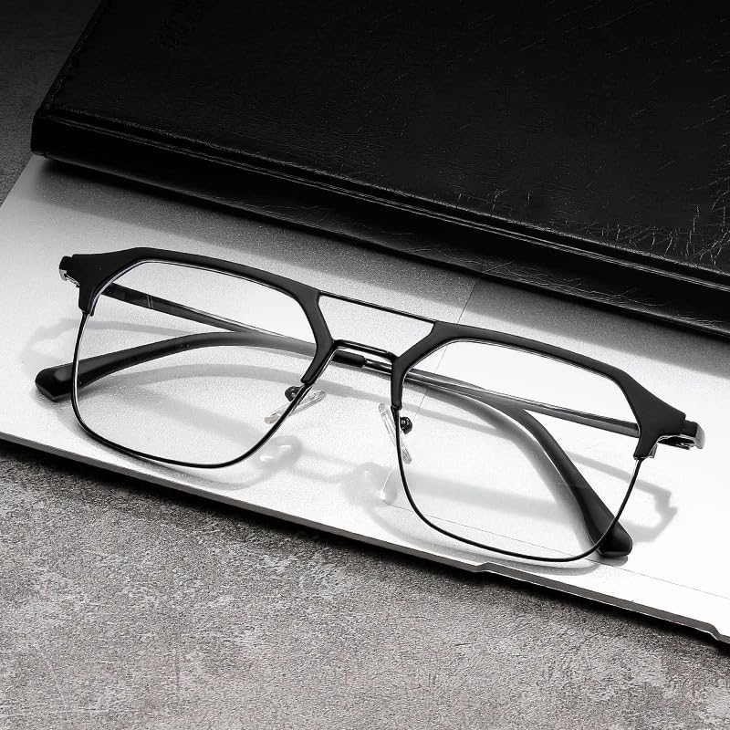 Poshh Eyewear Blue Light Blocking Glasses Black - Image 3