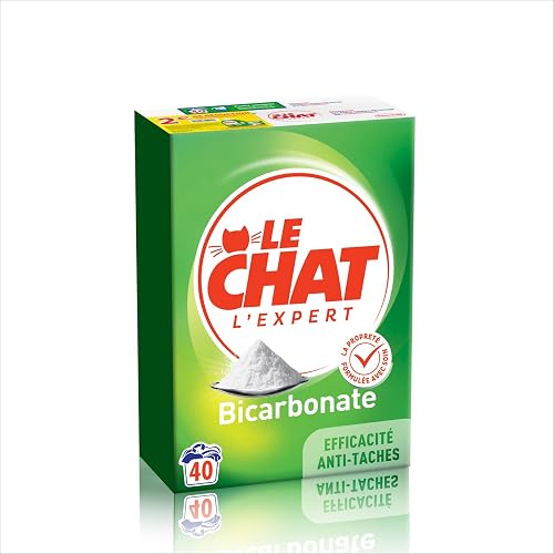 Le Chat Lessive Poudre Expert Bicarbonate 40 lavages Anti‑Tache 