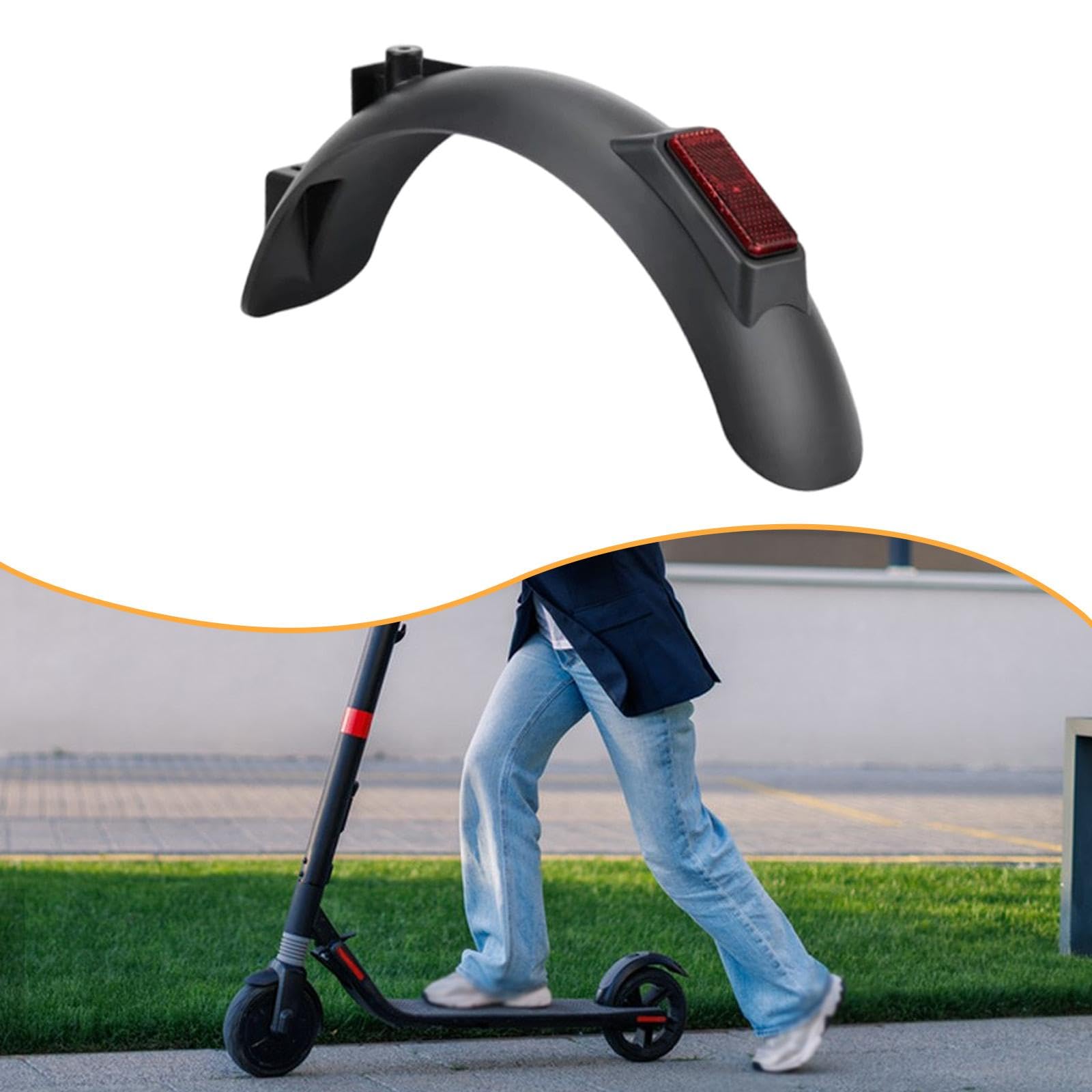Sharplace Guardabarros Trasero para Patinete Eléctrico Negro Fácil Instalación Guardabarros Rueda Trasera
