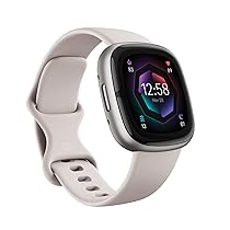 Google Fitbit Sense 2 Smartwatch per fitness e benessere con GPS integrato, fino a 6 giorni di autonomia e compatibile con Compatible with iOS 15 & Android OS 9.0