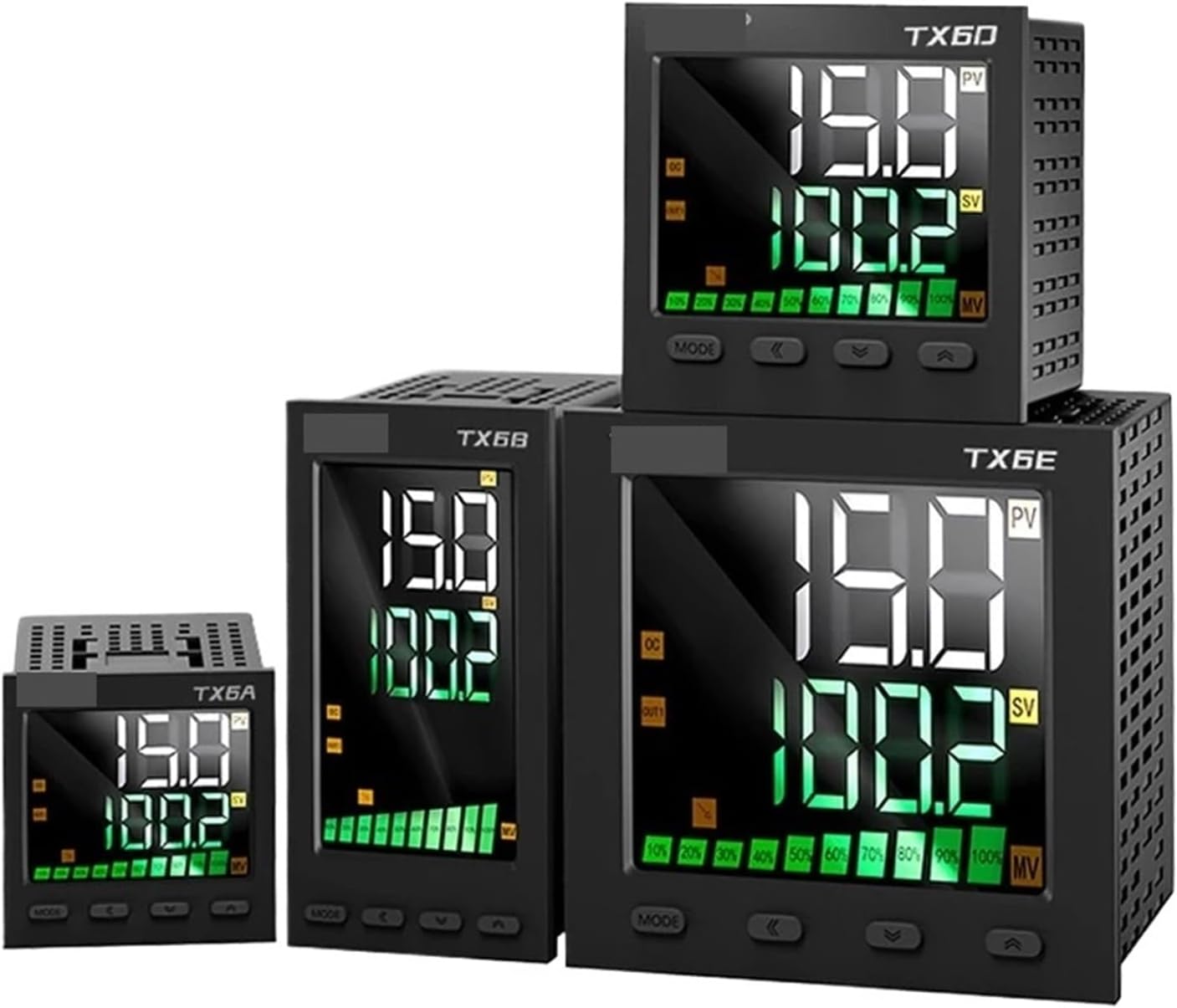 Tx6 Temperature Controller 48*48 72 Pid Digital Display Fully Automatic with Rs485 Communication Temperature Controller 4-20ma