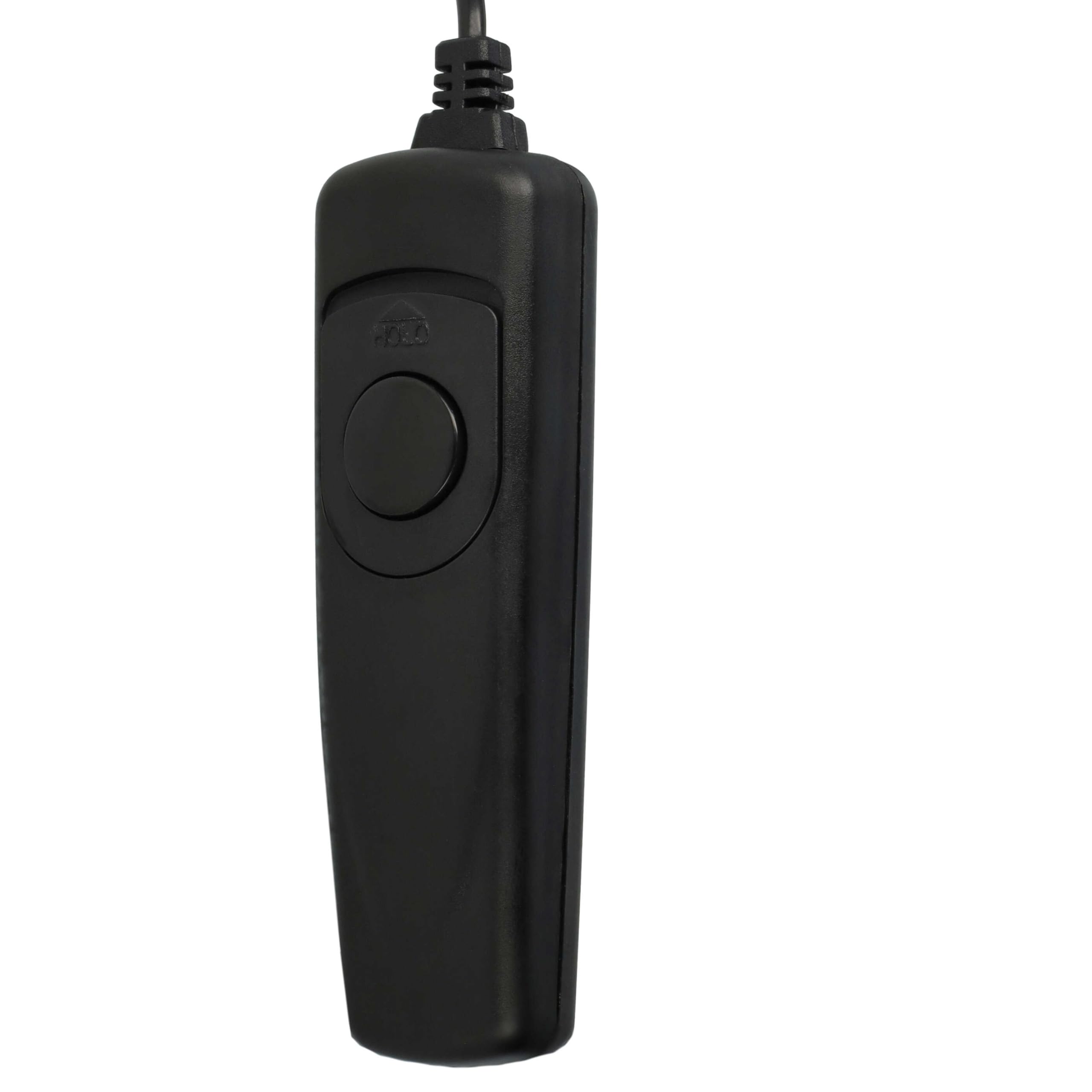 vhbw Télécommande déclencheur avec câble Compatible avec Canon EOS 1000D, 2000D, 1200D, 200D, 250D, 300 Appareil Photo, 1 m