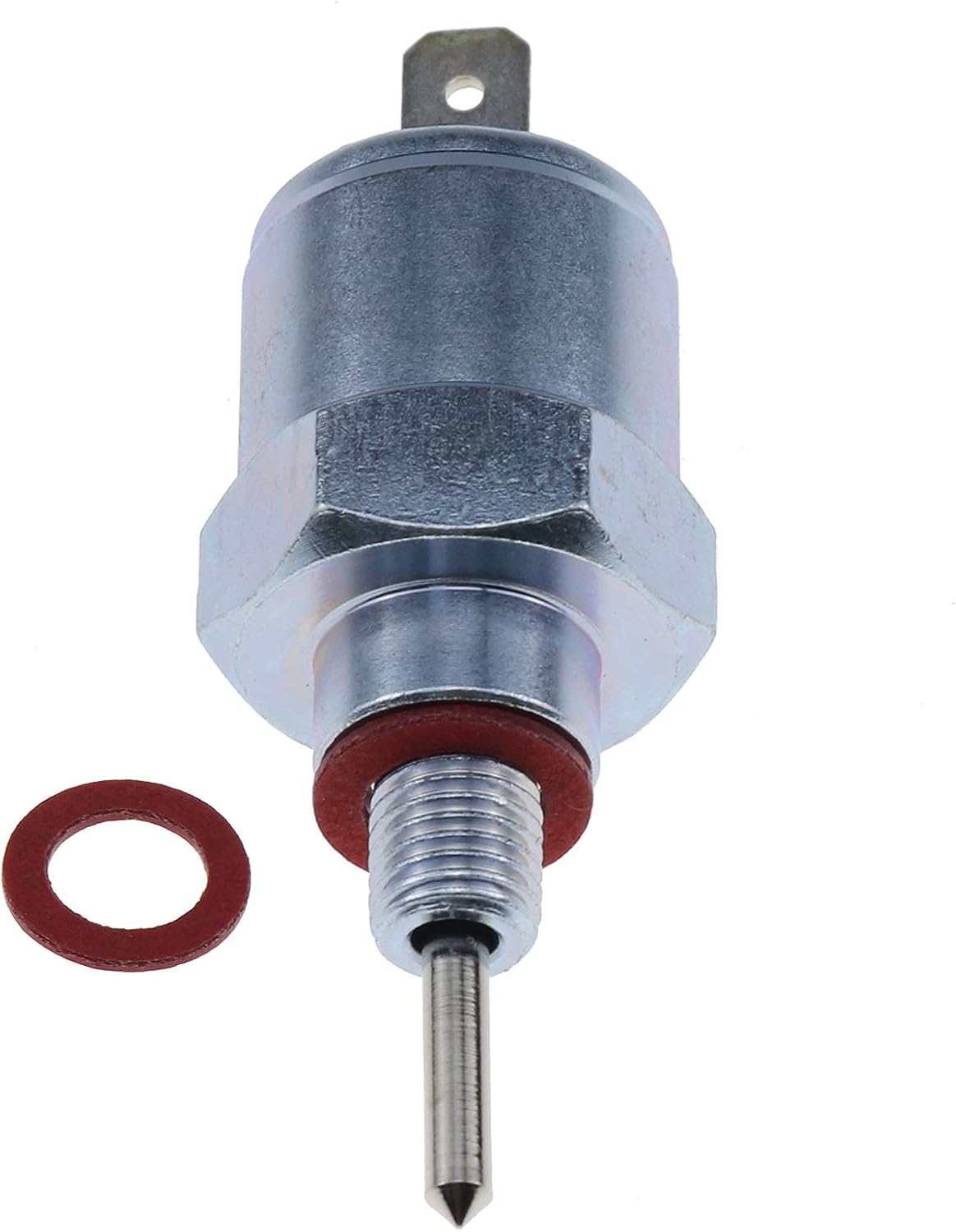 DVPARTS Carburetor Fuel Cut Off Solenoid M122917 M774487 21188-2009 21188-2004 for Kawasaki FD501D FD501V FD590V FE400D John Deere LX188 LX279 LX189 Tractor F510 F525 32701 4X2 Gator