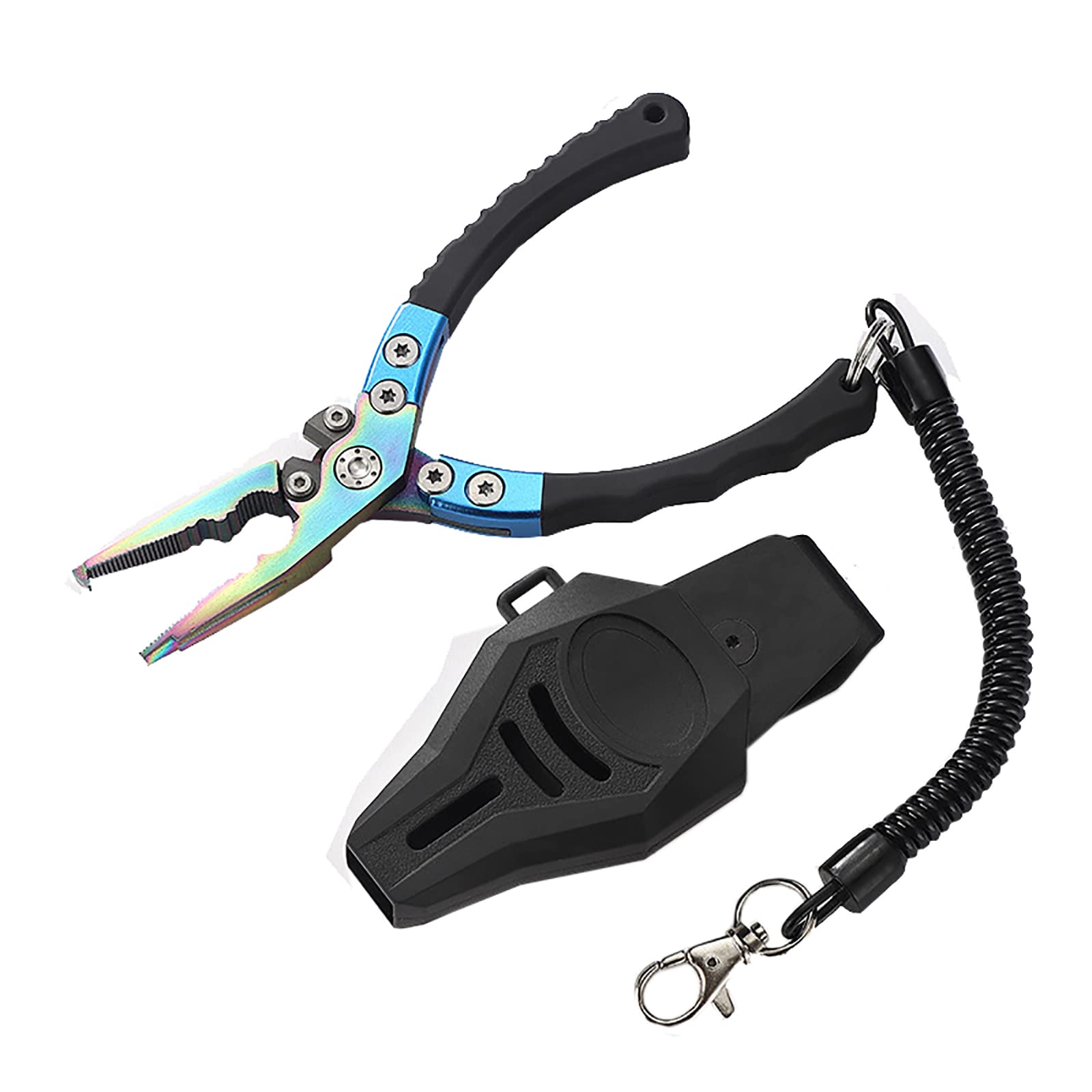 Pince à Leurre Multifonctionnelle Pince Coupante de Pêche Outils de Pêche Clip Plomb Plomb, Attacher la Ligne de Pêche, Couper la Ligne de Pêche