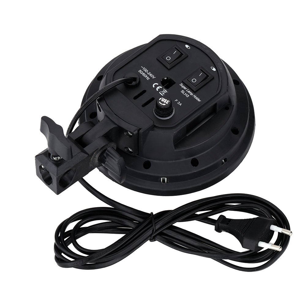 Andoer 4 in 1 E27 Sockel Licht Lampen Birnen Halter Adapter Grundsockeladapter für Foto Video Studio Softbox