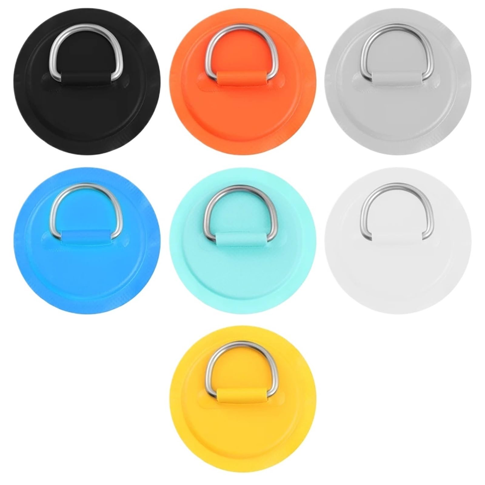 PVC-D-Ring-Patch mit 316-Edelstahlring