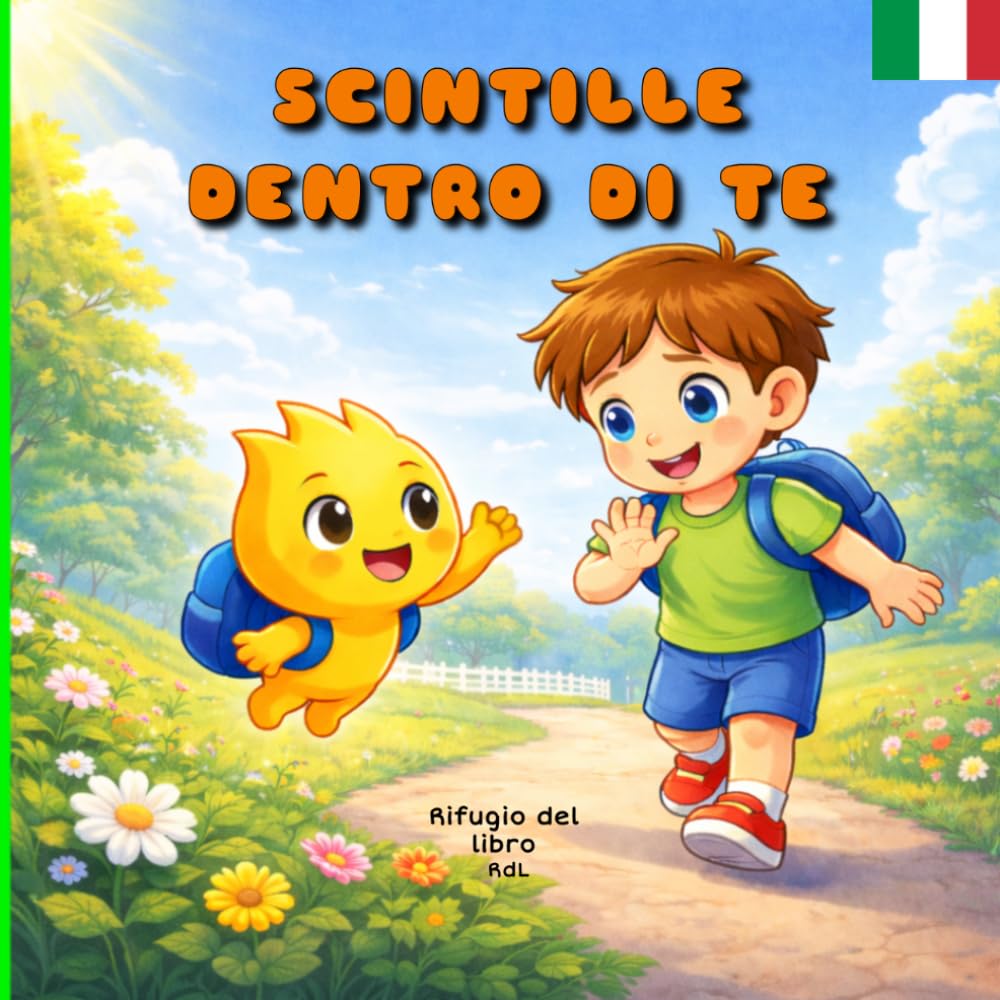 Scintille dentro di te: Libro illustrato sulle emozioni e il coraggio per bambini (3-6 anni)