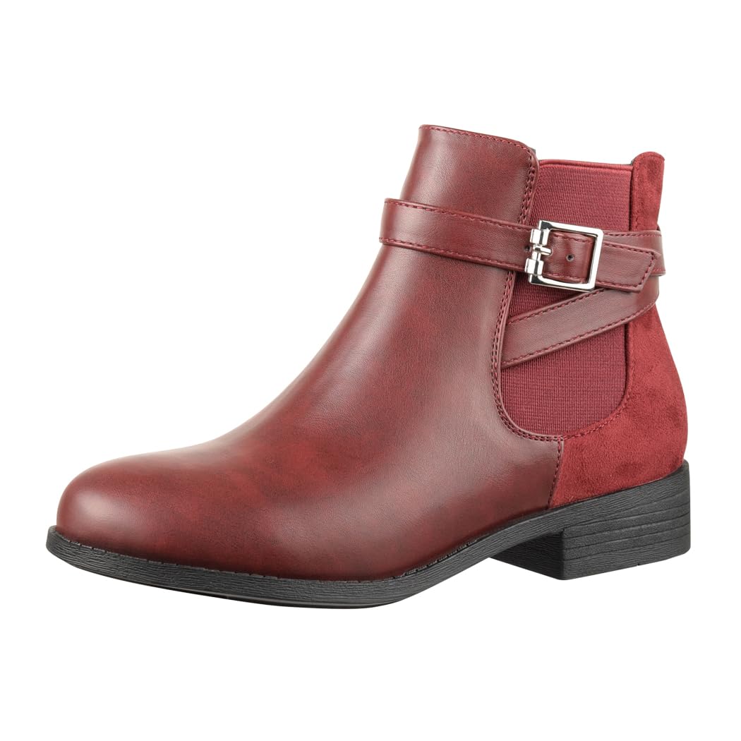 Elara Botines Mujer Chelsea Ankle Boots Chunkyrayan