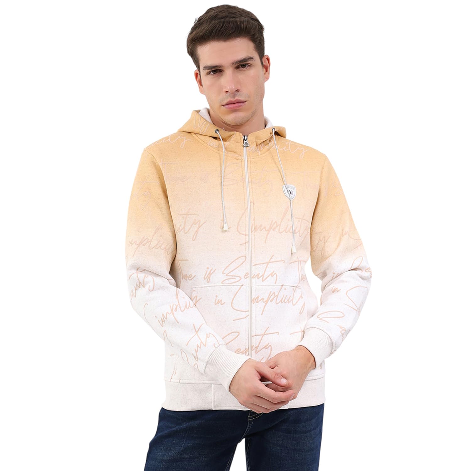 monte carlo Men Regular Fit Printed Hooded Neck Zipper Closure Full Sleeve Winter Sweatshirt| Stylish Sweatshirt for Men | Soft Comfortable Casual Winter Wear for Men's (Pack of 1)-picture-27