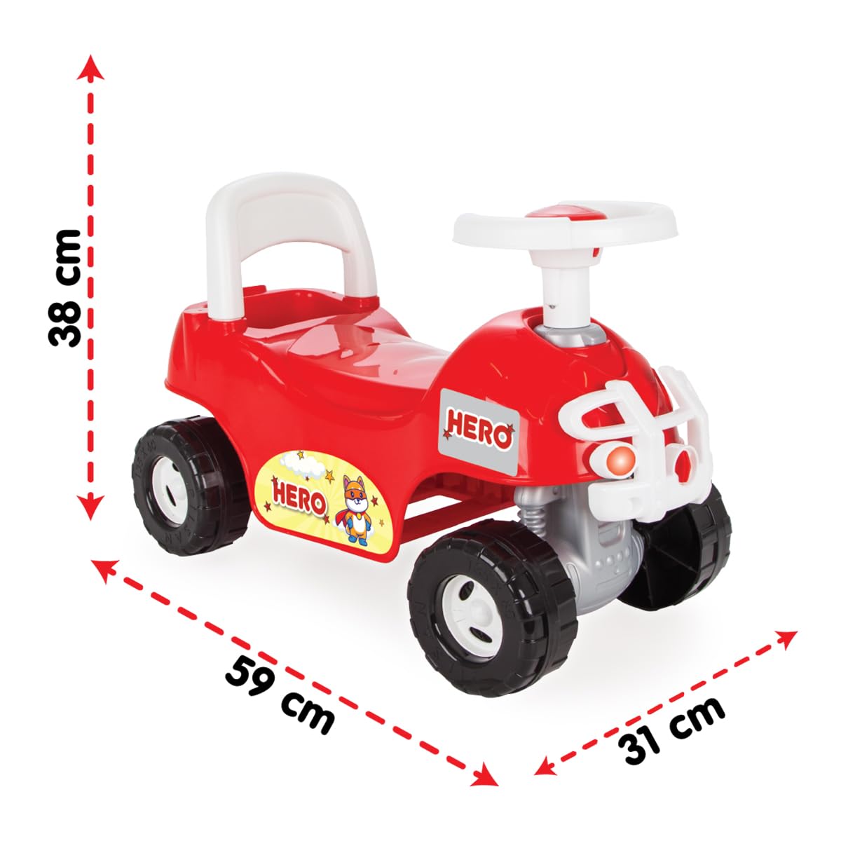 Pilsan Hero Atv (Mavi) : Amazon.com.tr: Oyuncak