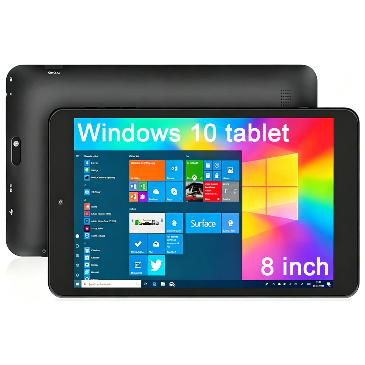 8 Zoll Windows Tablet, 4 GB RAM 64 GB ROM Windows 10 Home Tablets Computer