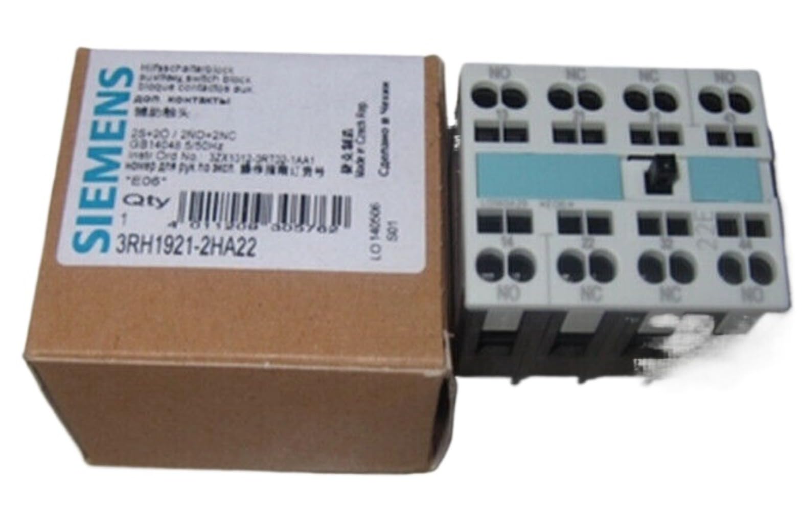 1 Piece 3RH1921-2HA22 3RH19 21-2HA22 Auxiliary Switch