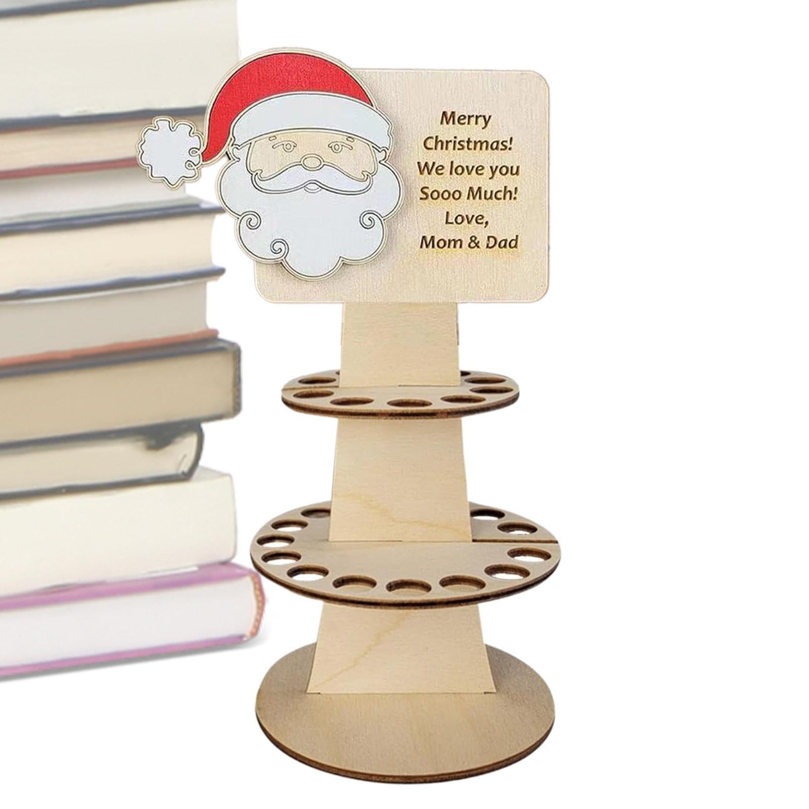 Porta soldi di Natale unico, fatto a mano, albero di Natale, renne, pupazzo di neve, decorazioni uniche da tavolo, decorazioni per la casa, ornamenti da tavolo, regalo divertente per amici familiari