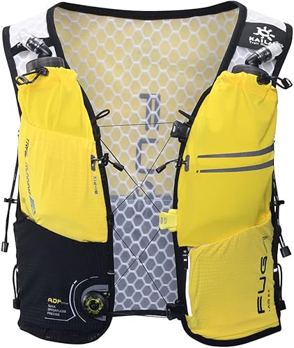 KAILAS AIR 5L Trail Running Vest Hydration Pack Lightweight with Two TPU Water Bladders for Men Women Cycling Hiking