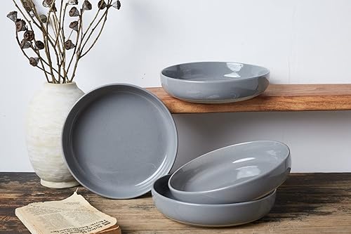 Miniatura 8 de Famiware Milkyway - Juego de vajilla de 20 piezas, color gris oscuro