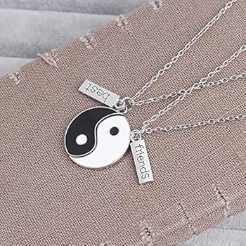 Tai Chi Yin Yang Paar Halskette / Collier double de Couple | Kaufen auf