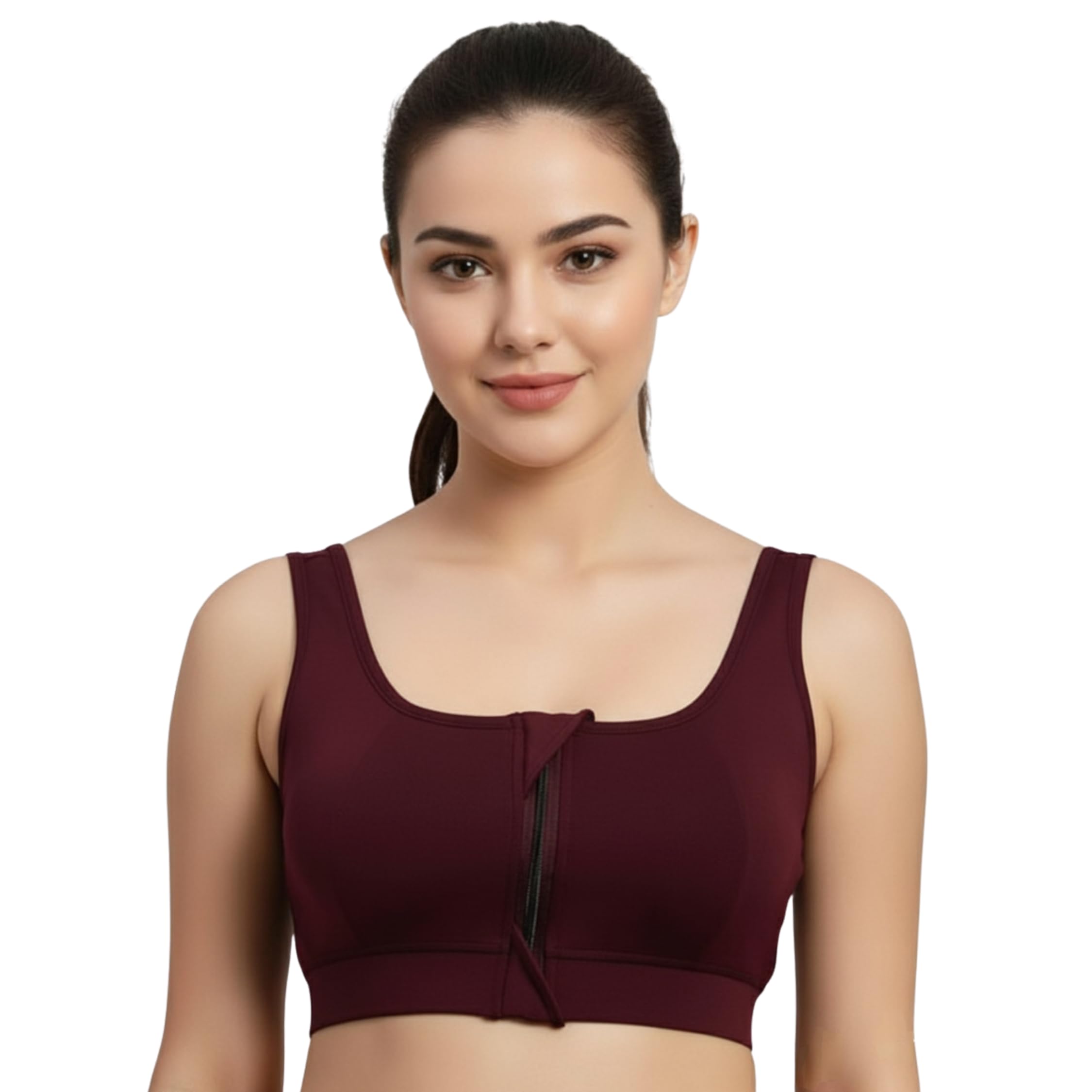 purplefem.com Front Chain Pure Gym Wear Bra-picture-32