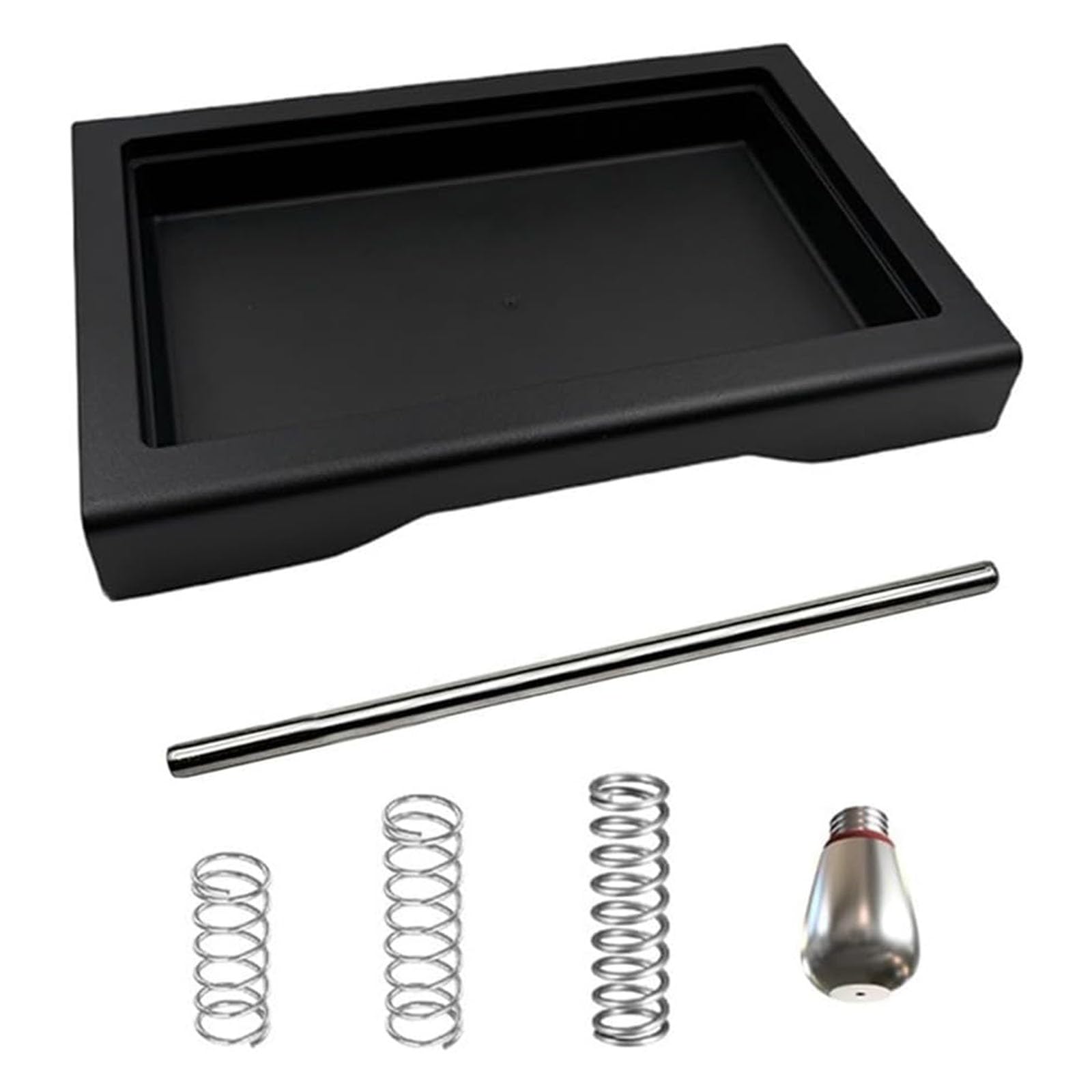 YROHGKPN Pressure Spring Kits with Low Profile Drip Tray and Stainless Tube for Coffee Machines Espresso Maker Parts Low Profile Drip Tray