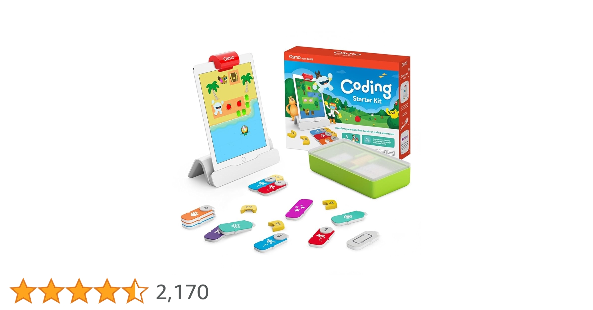 Osmo Coding Starter Kit - Hands-On Learning for Ages 5-10+
