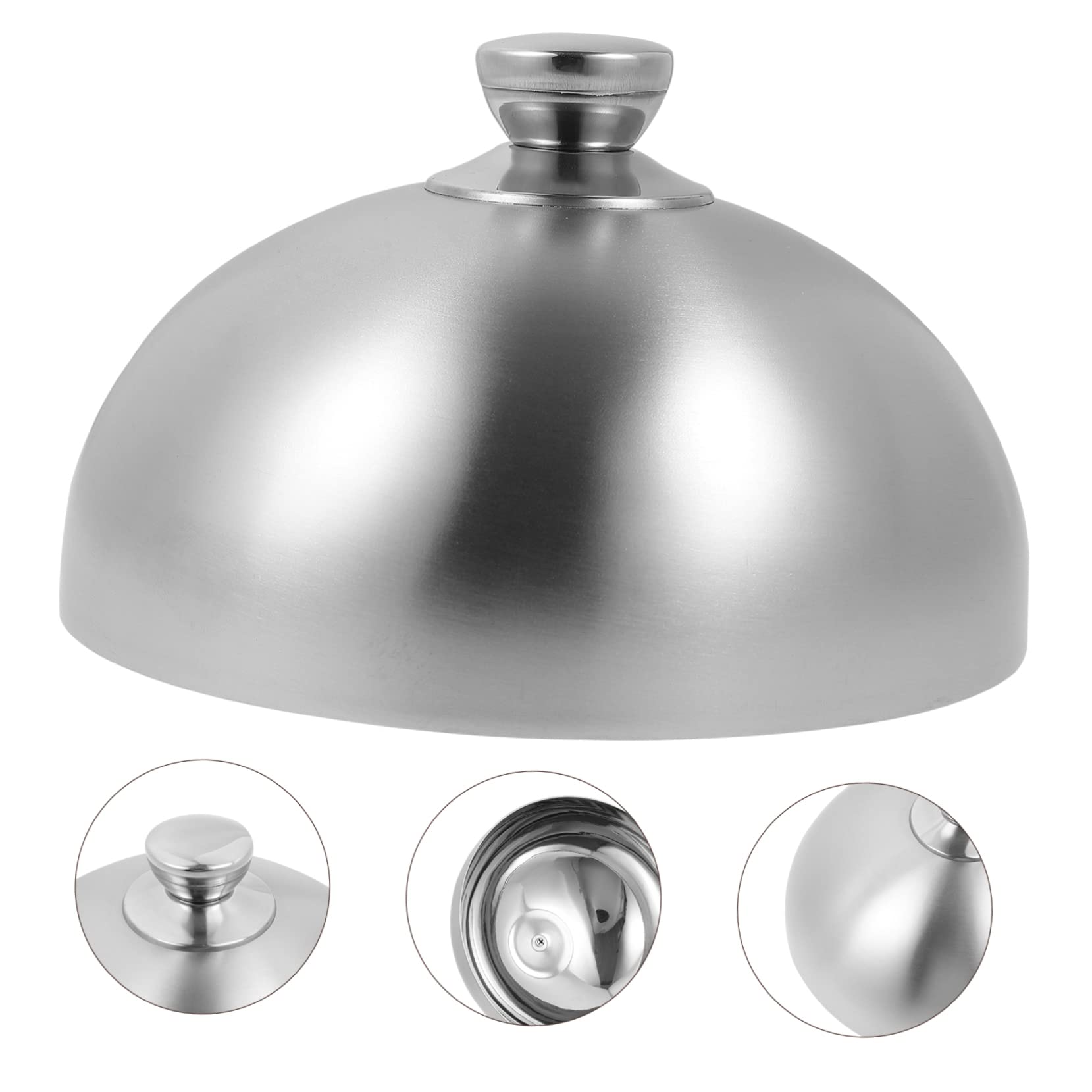 Cúpula Inoxidable Para Comida Cubierta Protectora Antisalpicaduras Para Parrillas y Teppanyaki
