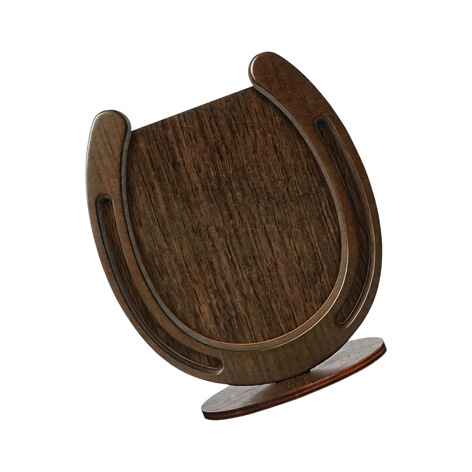 Kfwfuaee C Desk Decor Horseshoe Picture Frame Wooden Tabletop Photo Accent, Western Display For Shelves And Home Side Tables Horse Shoe Photo Frame Western Tabletop Wooden Desk Decor Farmhouse Shelf Display Home