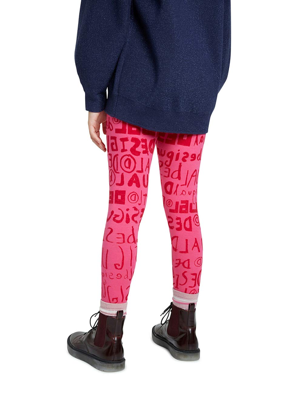 Desigual Legging_monogram - Leginsy Dziewczynki
