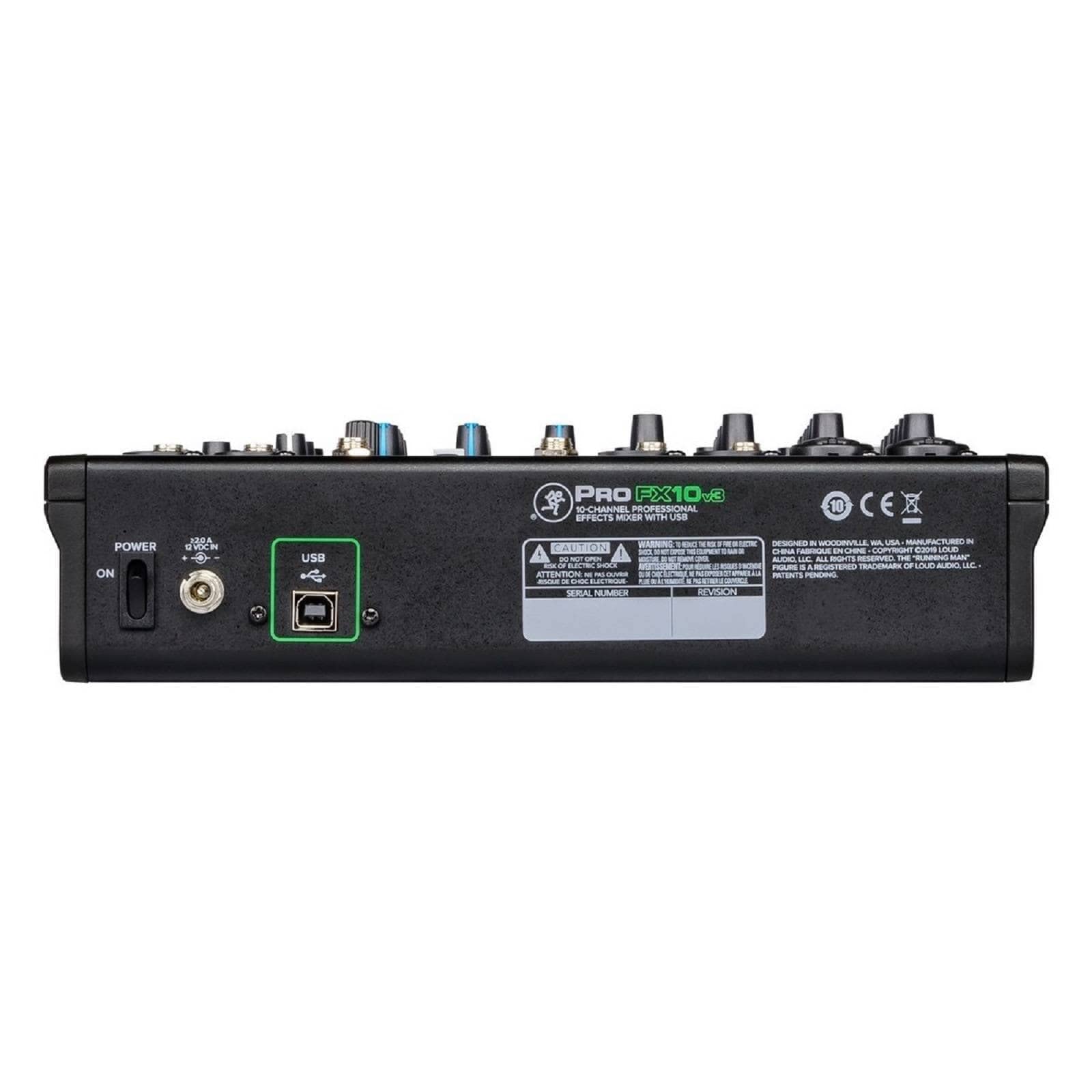 Mackie ProFX10v3 10-K Professional Effects Mixer mit USB